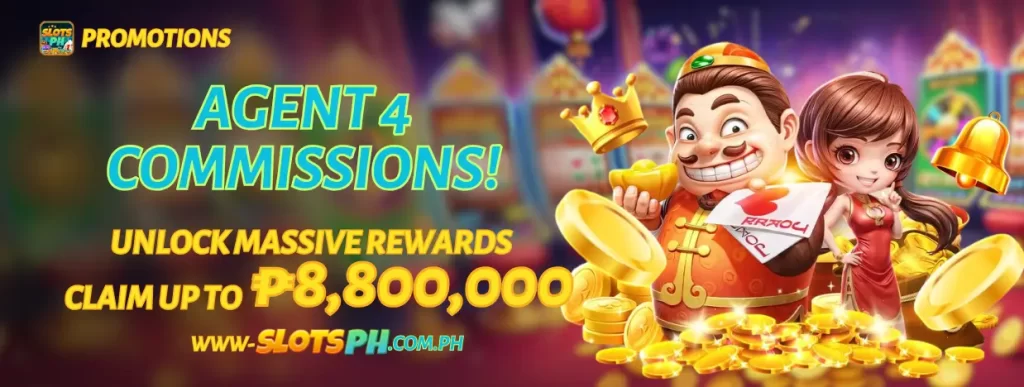 Unlock Massive Rewards with SlotsPH’s Agent 4 Commissions!